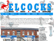 Tablet Screenshot of elcocks.co.uk